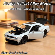 Hellcat 1:36 Diecast Model Car – Pull-Back Toy with Opening Doors