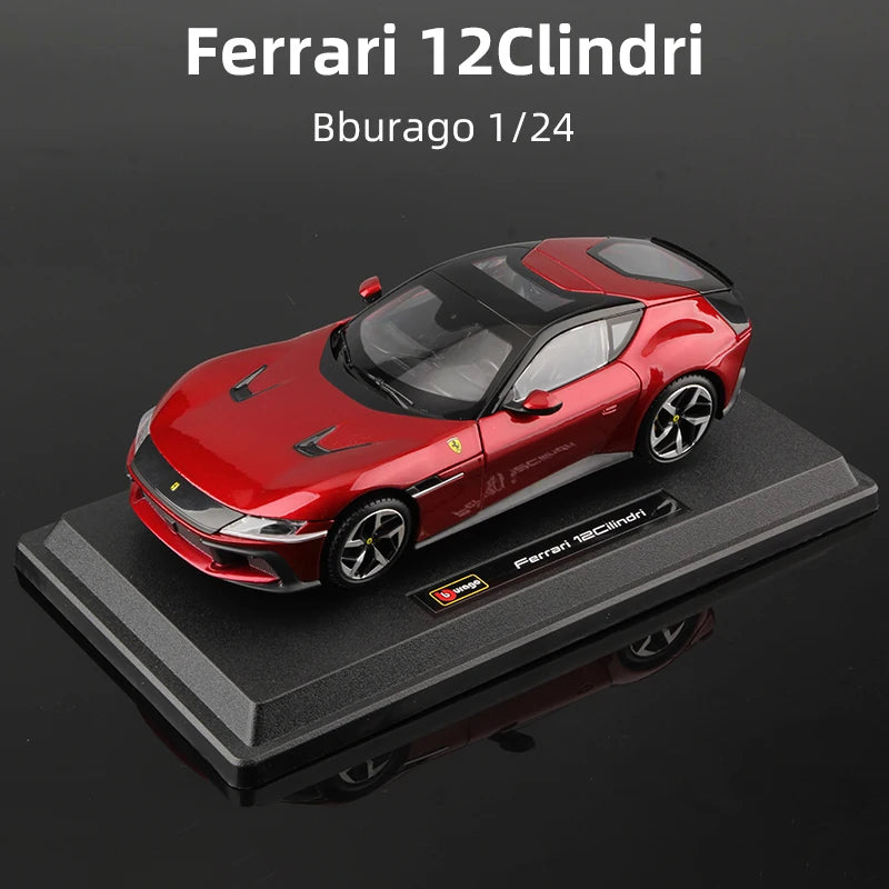 Bburago 1:24 Ferrari 12Cilindri Diecast Model Car – Collector's Edition