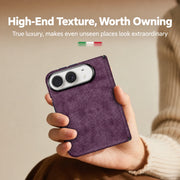 Genuine Alcantara Magnetic Phone Case – Premium Protective Cover for iPhone