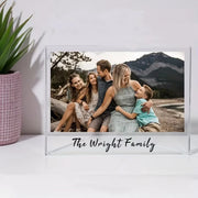 Personalised Photo Acrylic Plaque – Custom Birthday Gift Keepsake