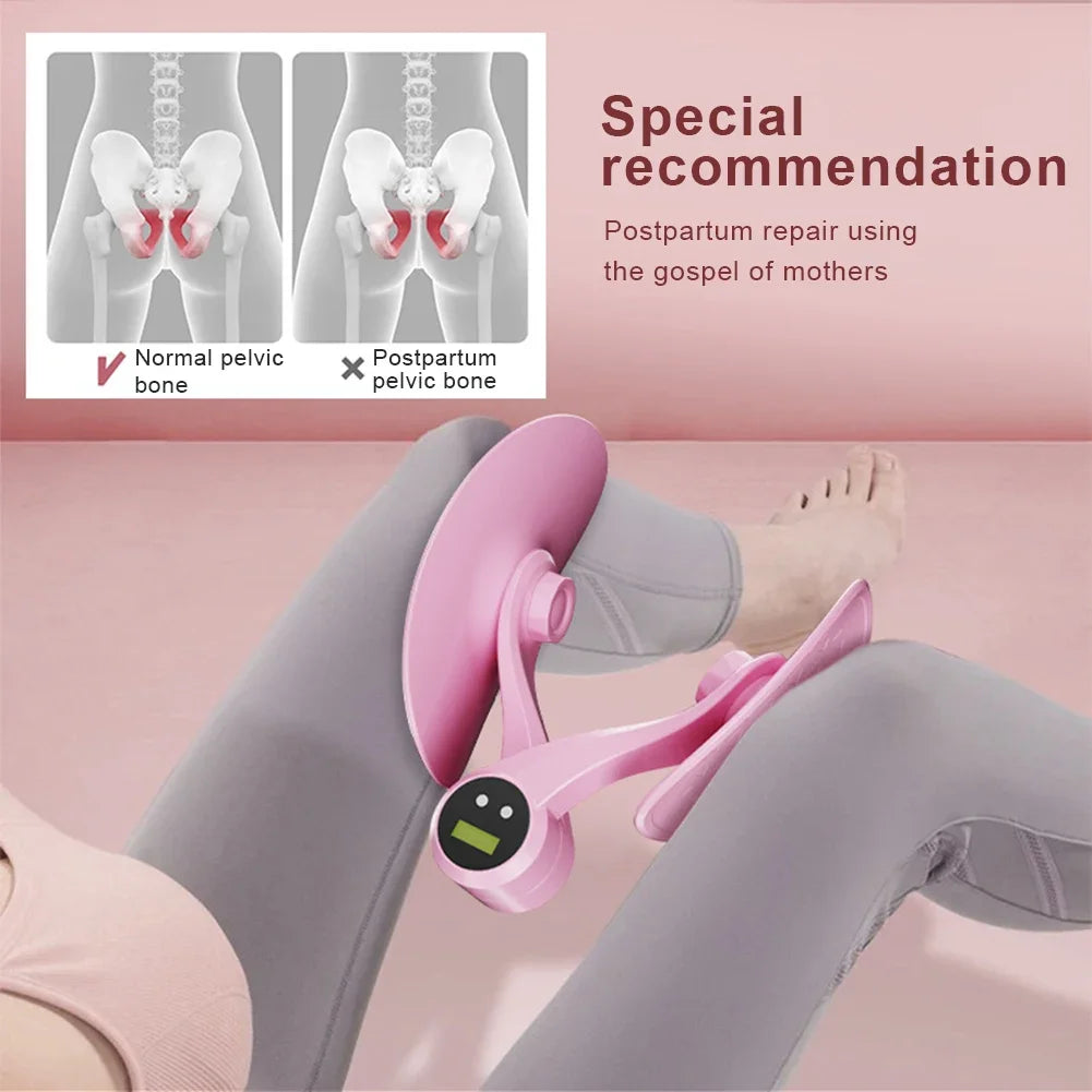 Pelvic Floor & Thigh Trainer – Adjustable Toning Device with Counter