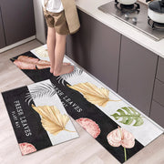 Non-Slip Velvet Kitchen Runner Mat – Absorbent Long Floor Rug