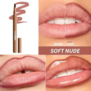 Velvet Matte Lip Liner Pencil – Waterproof, Long-Lasting Nude Shades