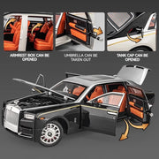 Rolls-Royce Phantom 1:18 Diecast Model – Pull-Back Car, Sound & Light