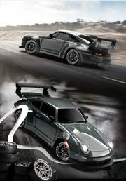 1:24 RC Drift Car – 4WD Remote Control Car, 20km/h with LED Lights