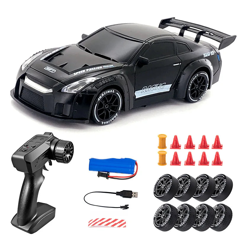 1:24 RC Drift Car – 4WD Remote Control Car, 20km/h with LED Lights