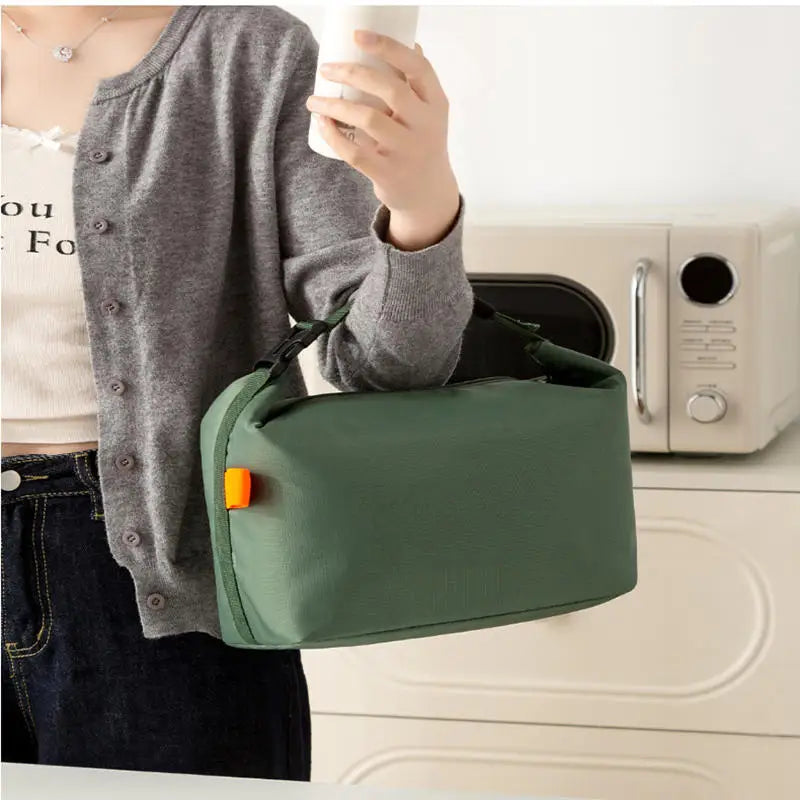 Insulated Lunch Bag – Portable Bento & Picnic Food Storage with Ice Pack