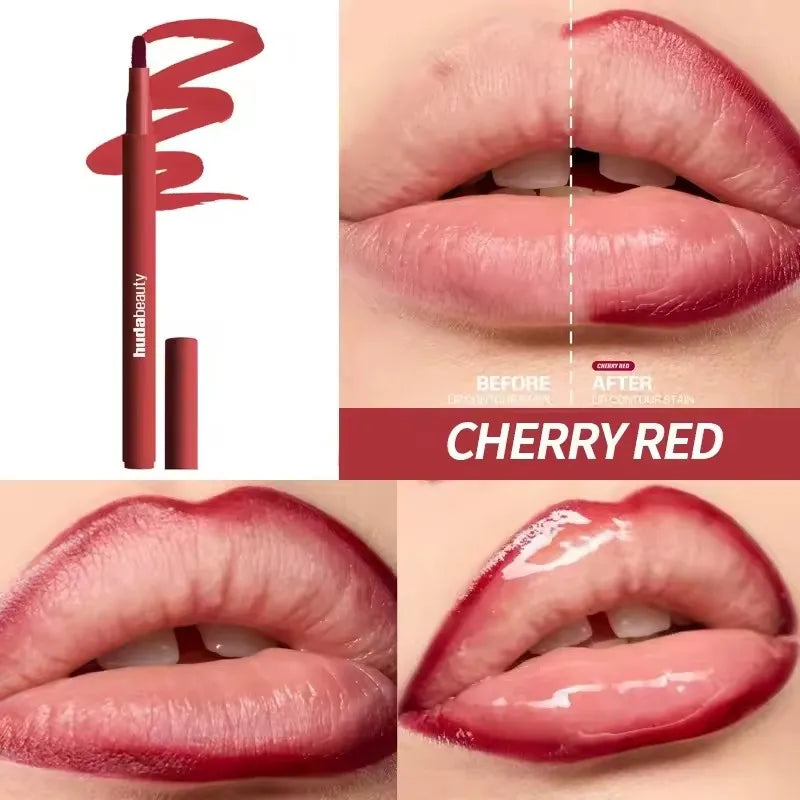 Velvet Matte Lip Liner Pencil – Waterproof, Long-Lasting Nude Shades