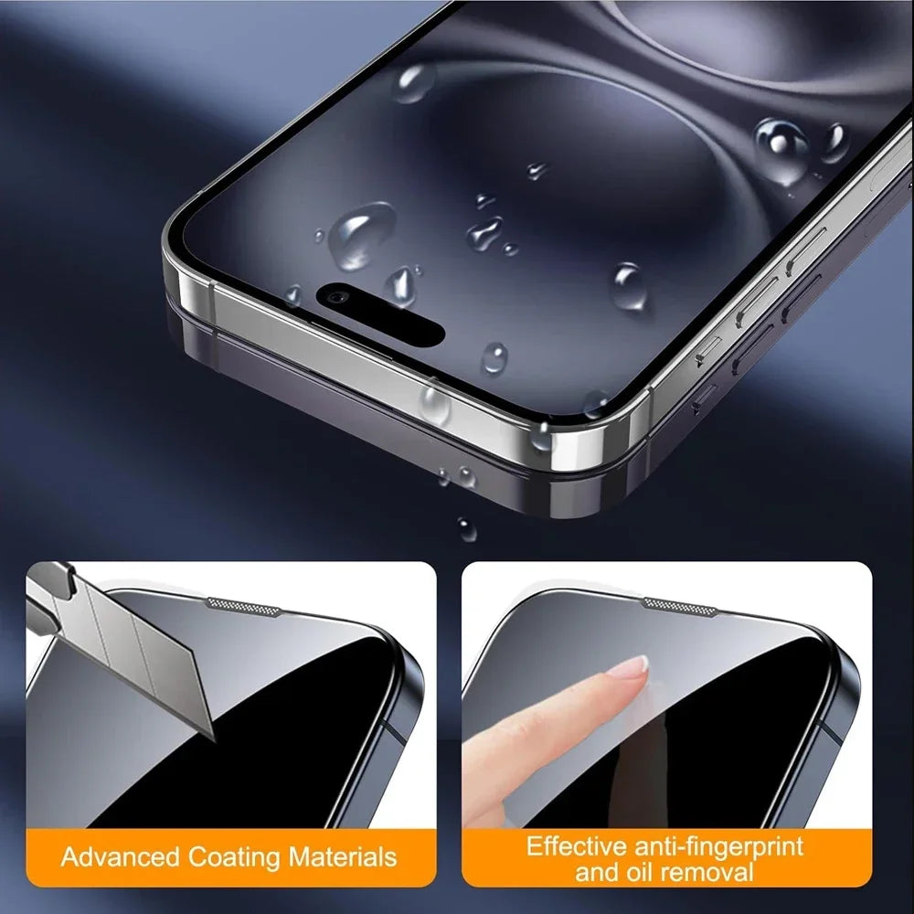 For IPhone 17 ProMax/17 Pro/17 Air Easy To Install Tempered Glass Screen Protectors HD Clear Films for IPhone 17 17Pro 17Air