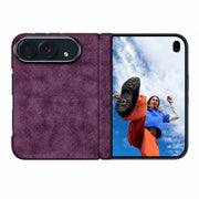 Genuine Alcantara Magnetic Phone Case – Premium Protective Cover for iPhone