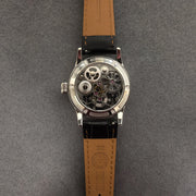 Jacques Genry Men's Tourbillon Watch – 42mm, Manual, Skeleton Dial