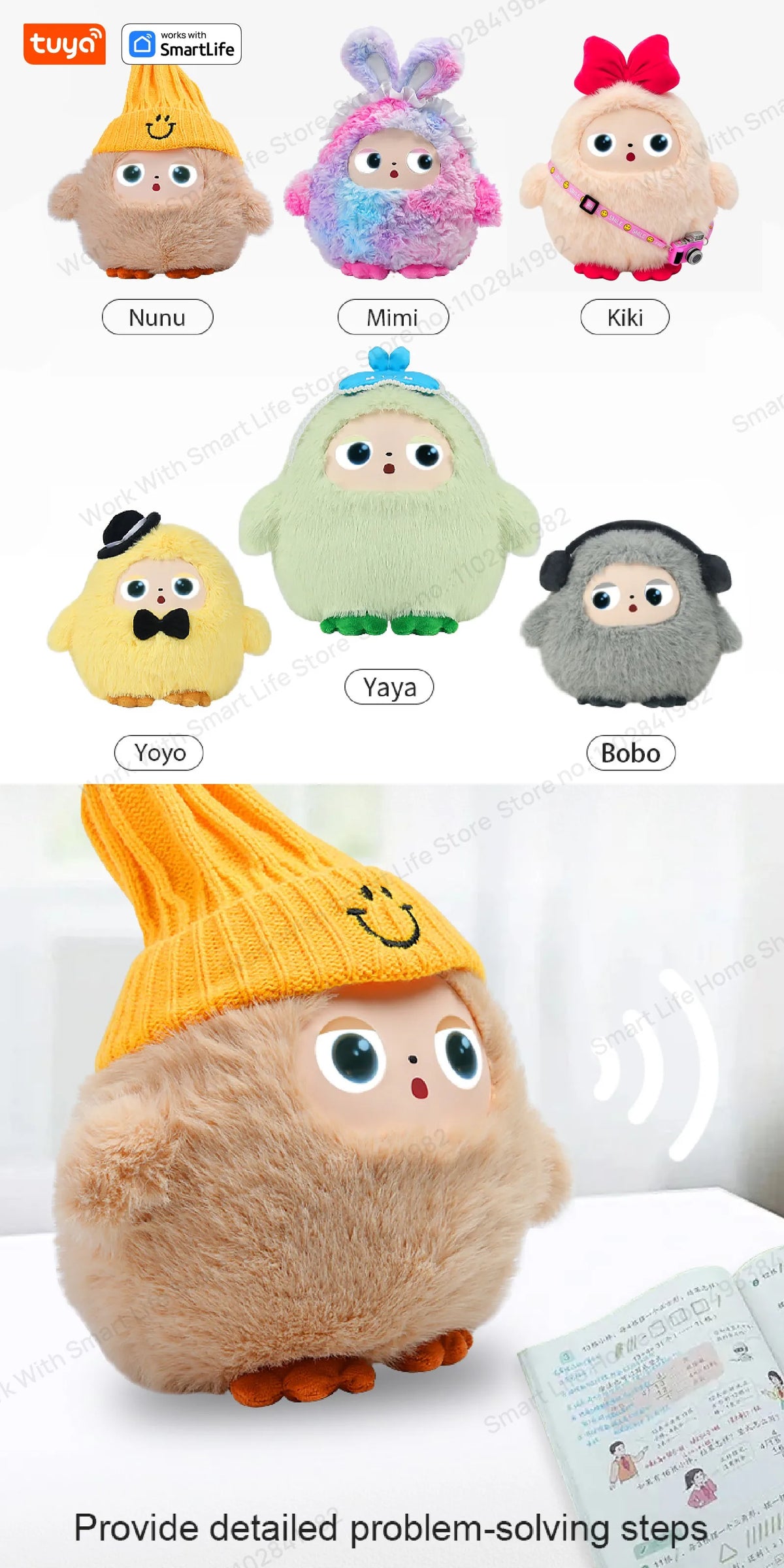 Tuya Le DouDou Voice-Interactive Plush Companion