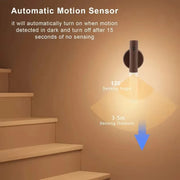 Rechargeable Motion Sensor Night Light – Magnetic LED Wall Lamp