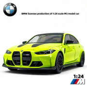 BMW M3 G80 1:24 Diecast Model Car – Alloy with Sound & Light