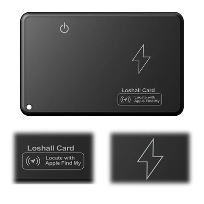 New Wireless Charging Tracking Location Wallet Tracker Card Waterproof GPS Locator Work with Apple Find My App Bluetooth Tracker