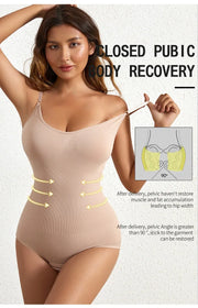 Women's Seamless Shaping Bodysuit – Tummy Control, Butt-Lifting