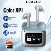 ERAZER XP1 Bluetooth Earphones – LCD Touch-Screen Charging Case