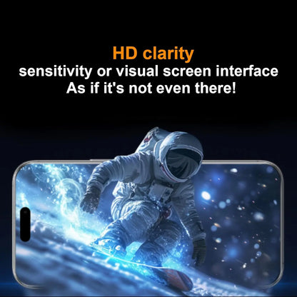 For IPhone 17 ProMax/17 Pro/17 Air Easy To Install Tempered Glass Screen Protectors HD Clear Films for IPhone 17 17Pro 17Air