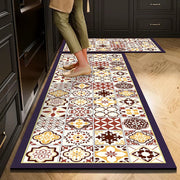 Non-Slip Velvet Kitchen Runner Mat – Absorbent Long Floor Rug