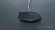 Rechargeable Wallet Tracker Card for Apple Find My