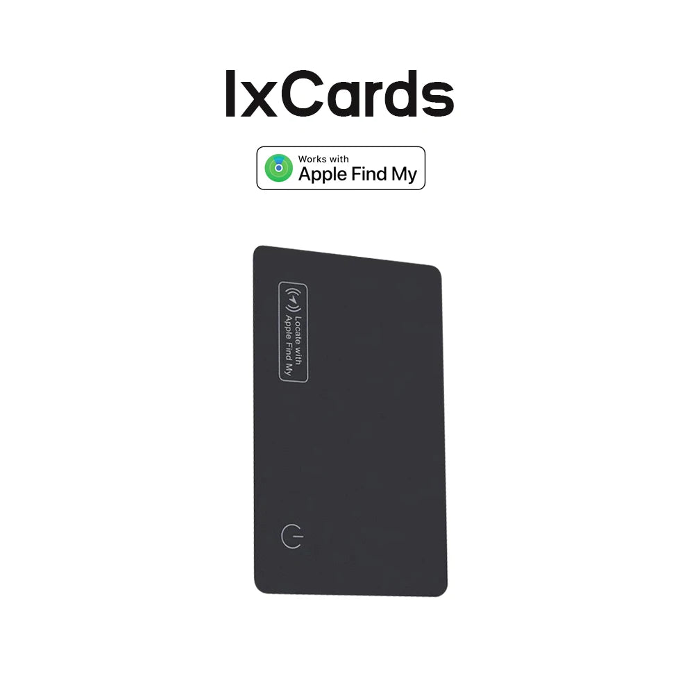 Rechargeable Wallet Tracker Card for Apple Find My