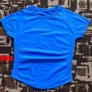 Dneyf Women's Quick-Dry Workout T-Shirt – Breathable Gym Top