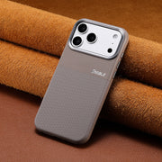ESEBLE Woven Faux-Leather Magnetic Phone Case