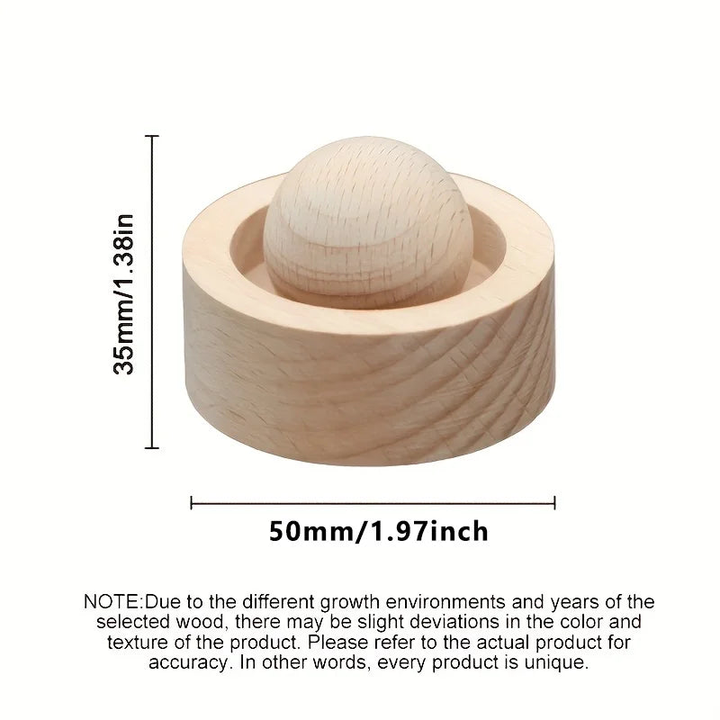 Mini Wooden Essential Oil Diffuser – Natural Fragrance for Car & Home