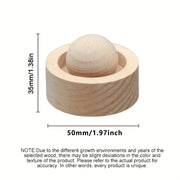 Mini Wooden Essential Oil Diffuser – Natural Fragrance for Car & Home