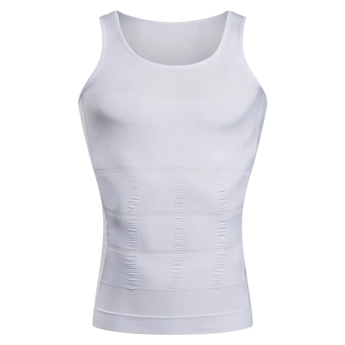 YBFDO Men's Body Shaper Compression Vest – Slimming Seamless Tank Top