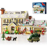 Christmas Snow Village Building Block Set – Festive Holiday Display