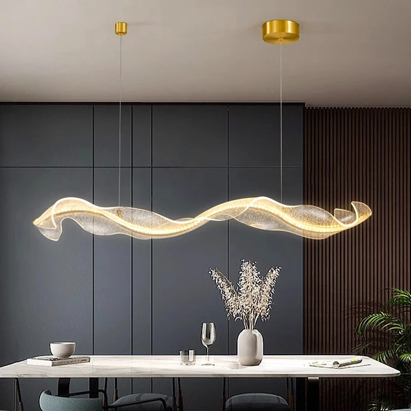 Modern LED Pendant Light – Hanging Lamp for Living Room & Dining Room