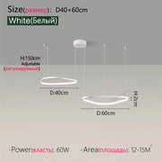 Modern Designer Chandelier – Hanging Pendant Lamp for Ceilings