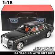 Rolls-Royce Phantom 1:18 Diecast Model – Pull-Back Car, Sound & Light