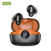 HTC NE79 TWS Earbuds – Bluetooth 6.0, AI Translation, ENC Noise Cancelling