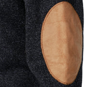 Men's Stand Collar Knitted Jumper – Long Sleeve Casual Winter Sweater