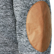 Men's Stand Collar Knitted Jumper – Long Sleeve Casual Winter Sweater