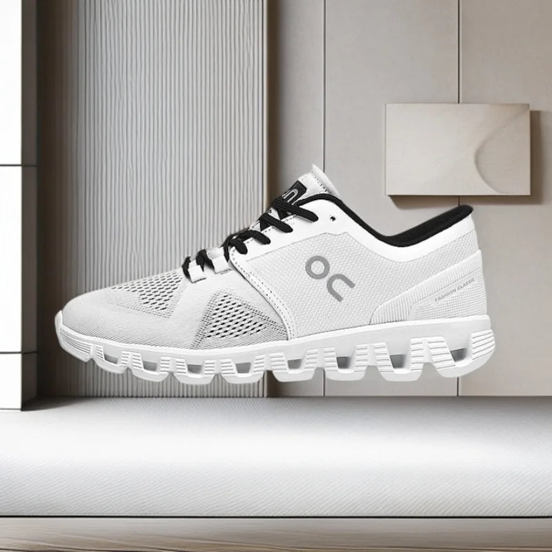 Spring and Autumn New Versatile Cool Running Youth Outdoor Sports Running Shoes Low Top Lace-up Casual Couple Shoes