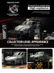 1:24 RC Drift Car – 4WD Remote Control Car, 20km/h with LED Lights