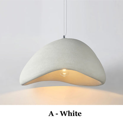 Japanese Wabi Sabi Chandelier Modern LED Pendant Light for Dining Living Room Bedroom Bar Designer Homestay E27 Hanghing Lamp