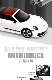 Porsche 911 Targa 4S 1:32 Diecast Model Car – Collectible Toy