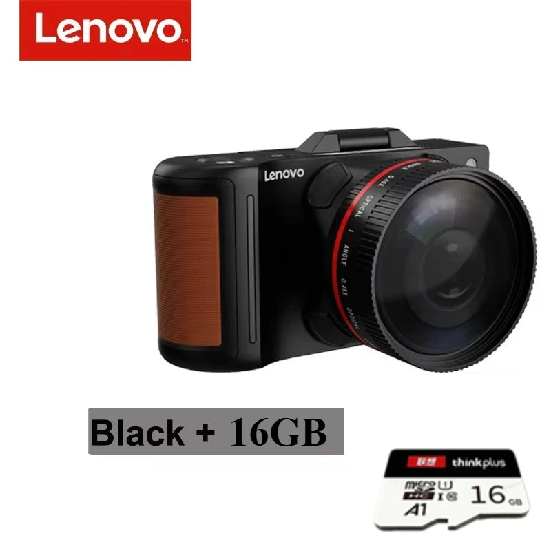 Lenovo R500 Digital Camera – 64MP, 18X Zoom, 1080p Vlogging