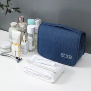 Hanging Travel Wash Bag – Waterproof Toiletries Organiser, Oxford Fabric