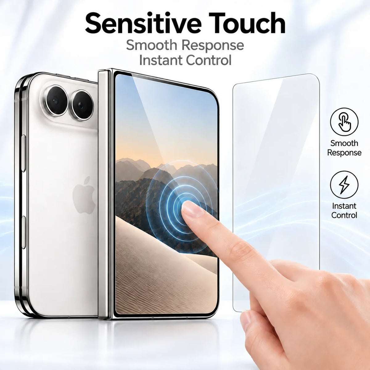 Outer Glass & Inner Film Phone Screen Protector Set