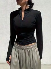 Women's Quick-Dry Pilates Jacket – Lightweight Zip-Up for Gym & Running