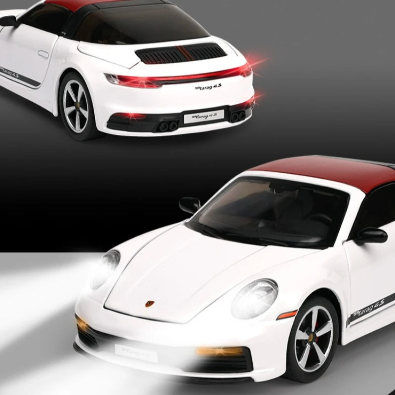 Porsche 911 Targa 4S 1:32 Diecast Model Car – Collectible Toy
