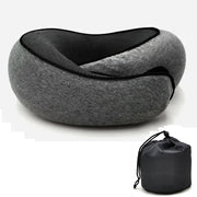 Memory Foam Travel Neck Pillow – U-Shaped, Adjustable & Portable