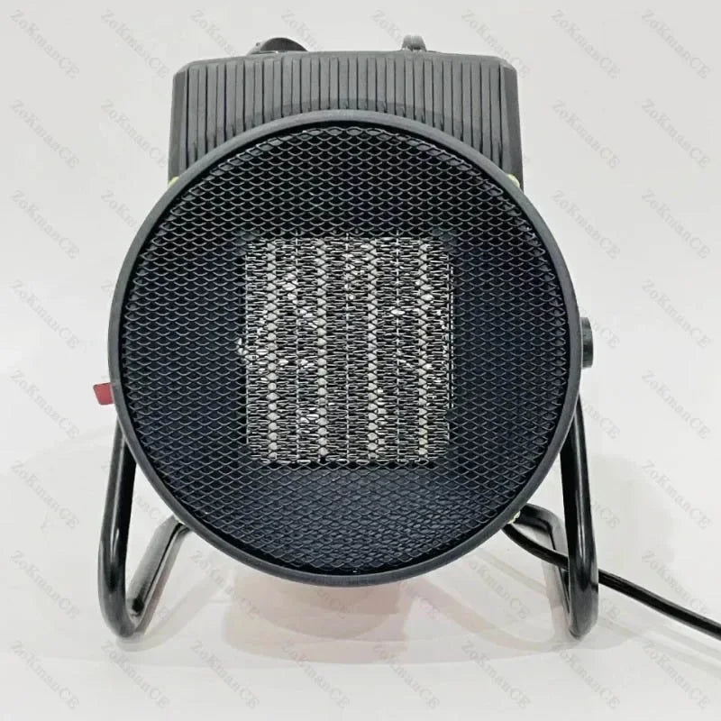 Portable Electric Fan Heater – Adjustable Thermostat, Fast Room Heat
