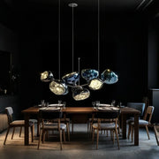 Lava Glass LED Pendant Light — Nordic Designer Ceiling Light, 3 Sizes