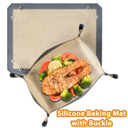 Reusable Silicone Baking Mat – Non-Stick Leakproof Oven Liner, 40x30cm